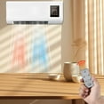 thumbnail image 4 of LYCAQL Air Conditioner, Wall Mounted Air Conditioner and Heater, Portable Air Conditioners No Windows Needed,Mini Split Heating System Air Supply Fan Unit, Remote for Bedroom Indoor Living Room, 4 of 6