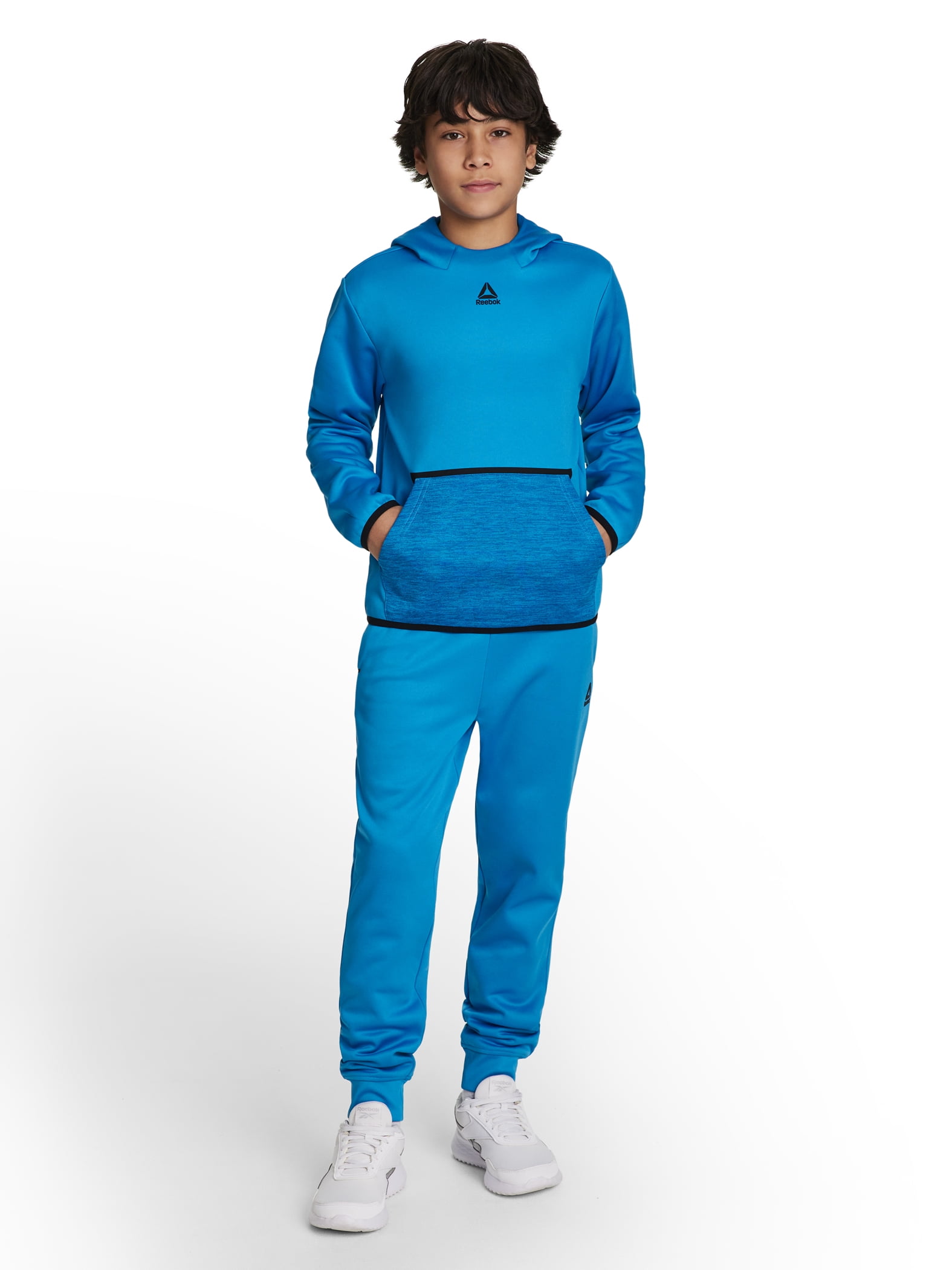 Reebok Boy's Athletic Cool Down Fleece Hoodie, Sizes 4-18