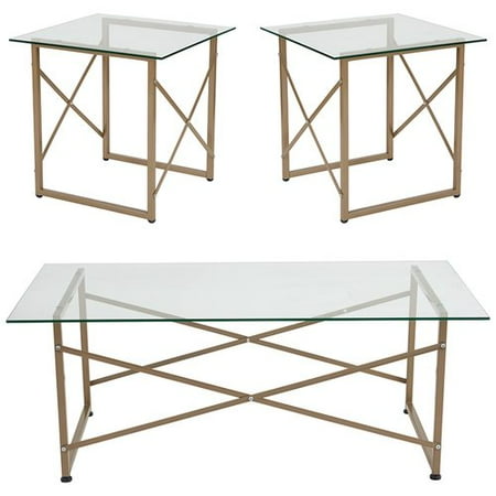 Winston Porter Stagner 3 Piece Coffee Table Set Winston Porter Stagner 3 Piece Coffee Table Set
