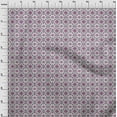 thumbnail image 4 of oneOone Rayon Plum Fabric Mosaic Craft Projects Decor Fabric Printed By The Yard 56 Inch Wide, 4 of 5