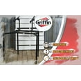 Griffin DJ Workstation Double Piano Keyboard Stand & Laptop Mount 2