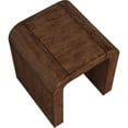thumbnail image 5 of Meridian Furniture Toulon Brown Oak Veneer End Table, 5 of 7