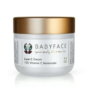 Babyface Super-C 15% Vitamin C Moisturizer - Anti-Aging, Wrinkles, Improved Texture and Tone