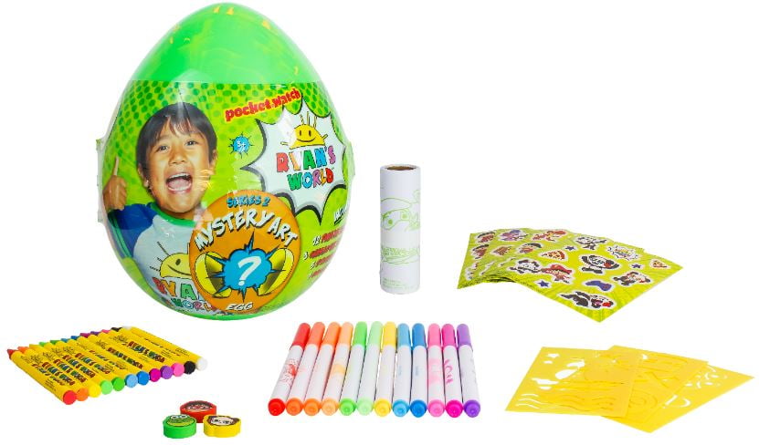 Ryan's World Mystery Art Egg Series 2 
