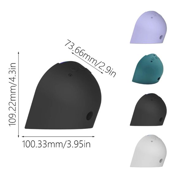 Funda Protectora de Silicona Suave Antichoque Protección Impermeable para Altavoces