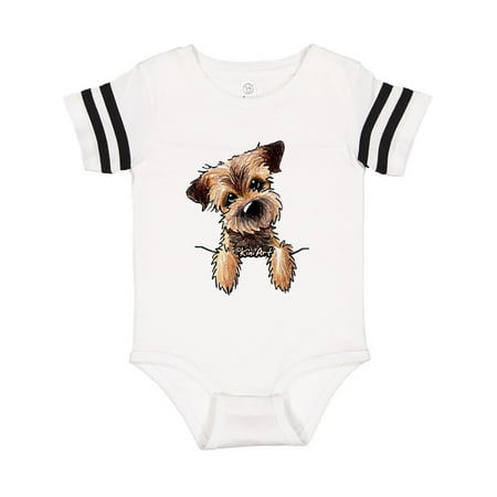 

Inktastic Border Terrier Gift Baby Boy or Baby Girl Bodysuit