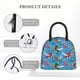 thumbnail image 4 of Disketp Sharks Summer Bolsa Térmica para Almuerzo, Lonchera con Abertura Amplia y Gran Capacidad, Organizador Reutilizable para Mujeres, Hombres y Adultos, 4 of 6