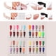 thumbnail image 4 of Minnieouse 24 piezas de uñas postizas extralargas artificiales DIY duraderas y elegantes uñas acrílicas de colores rápidos para salones de Juegos de manicura 34 rojo brillante, 4 of 6