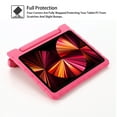thumbnail image 6 of Artyond Case for iPad Pro 11 Inch 2022/2021/2020/2018, Shockproof EVA Stand Portable Handle Full Body Protective Case for iPad Pro 11 inch 4th Gen 2022/3rd Gen 2021/2nd Gen 2020/1st Gen 2018, Rose, 6 of 7