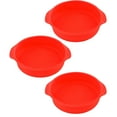 thumbnail image 2 of Sunjoy Tech 3Pcs 9 Inch Silicone Round Cake Pan Set Non-Stick Anti-Fouling Heat Resistant Anti-rust Silicone Mold, 2 of 8