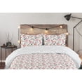 thumbnail image 5 of Ambesonne Japanese Down Alternative Quilt Comforter, Asian Underwater Koi Print, Twin, Off White and Burnt Sienna, 5 of 5