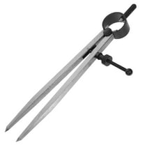 DEEPCRAFF 1Pack Woodworking Scribe Tool and Marking Gauges for Professionals in Silver Color 7.9X2.8X0.6In