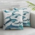 thumbnail image 3 of Sea Life Whale Educational Ocean Animal Chart Wall Art Canvas Farmhouse Whale Theme Inch Prints Decor For Home Bedroom Living Room Classroom Library Dorm,Gift For Kids Students Classmates, 3 of 5