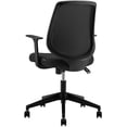 thumbnail image 3 of Shield-Shape Backrest Ergonomics Office Chair with Fixed Armrest, 3 of 5