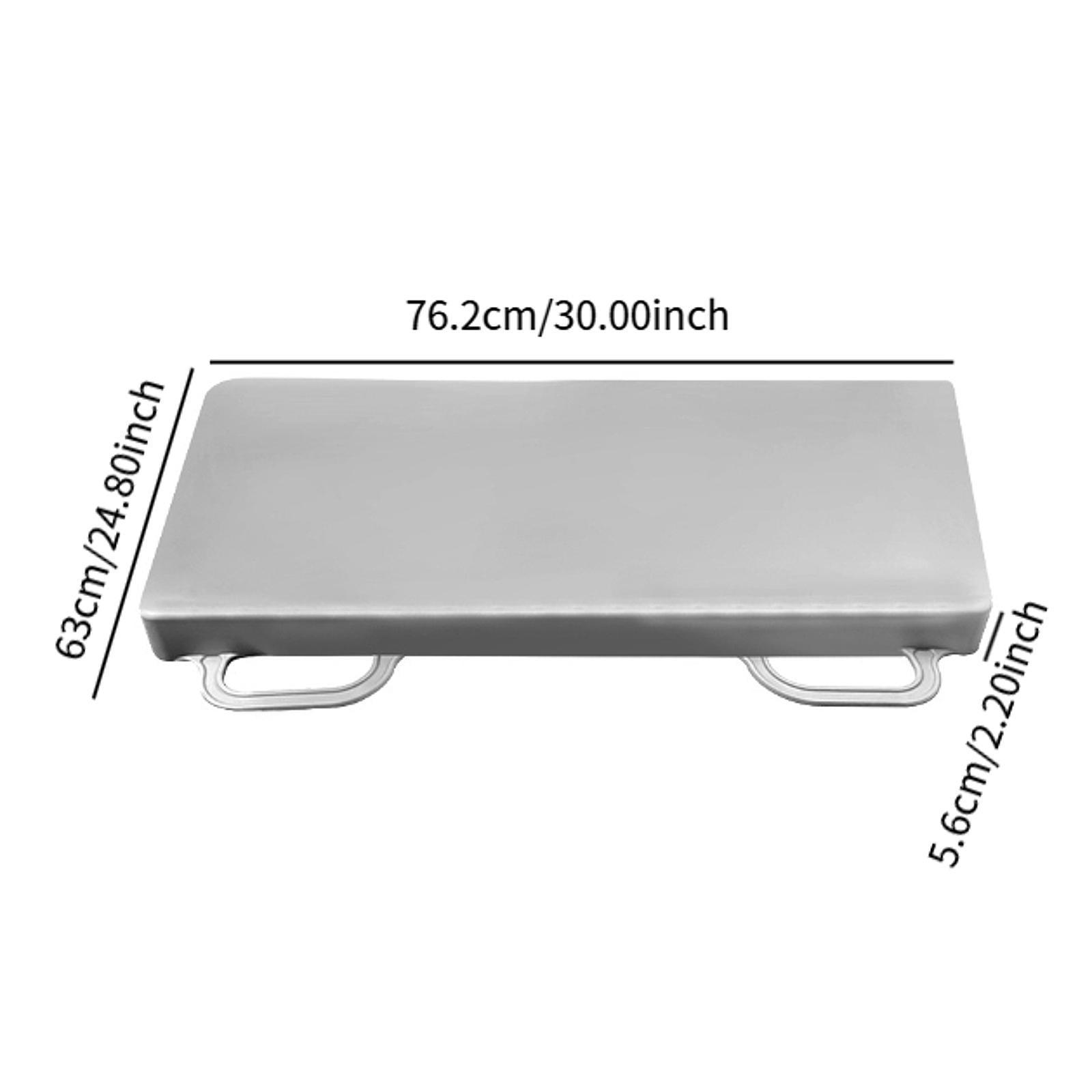 Esquirla Stoves Mat, Gas Stoves Cover Range Cover Protector Flat Oven Kitchen Gas Stoves Stand Stoves Guard for Burner Kitchen Counter Dark Gray