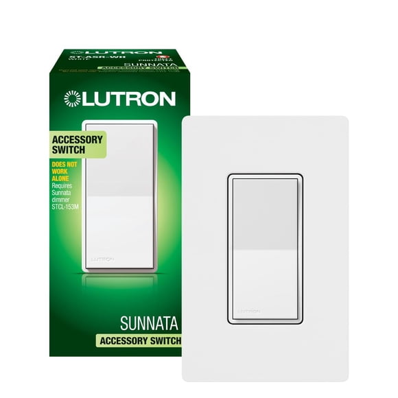 Interruptor accesorio Lutron Sunnata de encendido/apagado para atenuadores Sunnata LED+