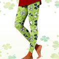 thumbnail image 1 of MKLEKYY Leggings push up para mujer, pantalones de yoga casuales con estampado St. para mujer (estilo 1), 1 of 4