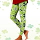 thumbnail image 1 of MKLEKYY Leggings push up para mujer, pantalones de yoga casuales con estampado St. para mujer (estilo 1), 1 of 4