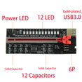 thumbnail image 2 of Black Ver018s YONGSHENG PCI-E Extender Riser 1X To16x USB 3.0 Adaptador PCI-E Para GPU, 2 of 5