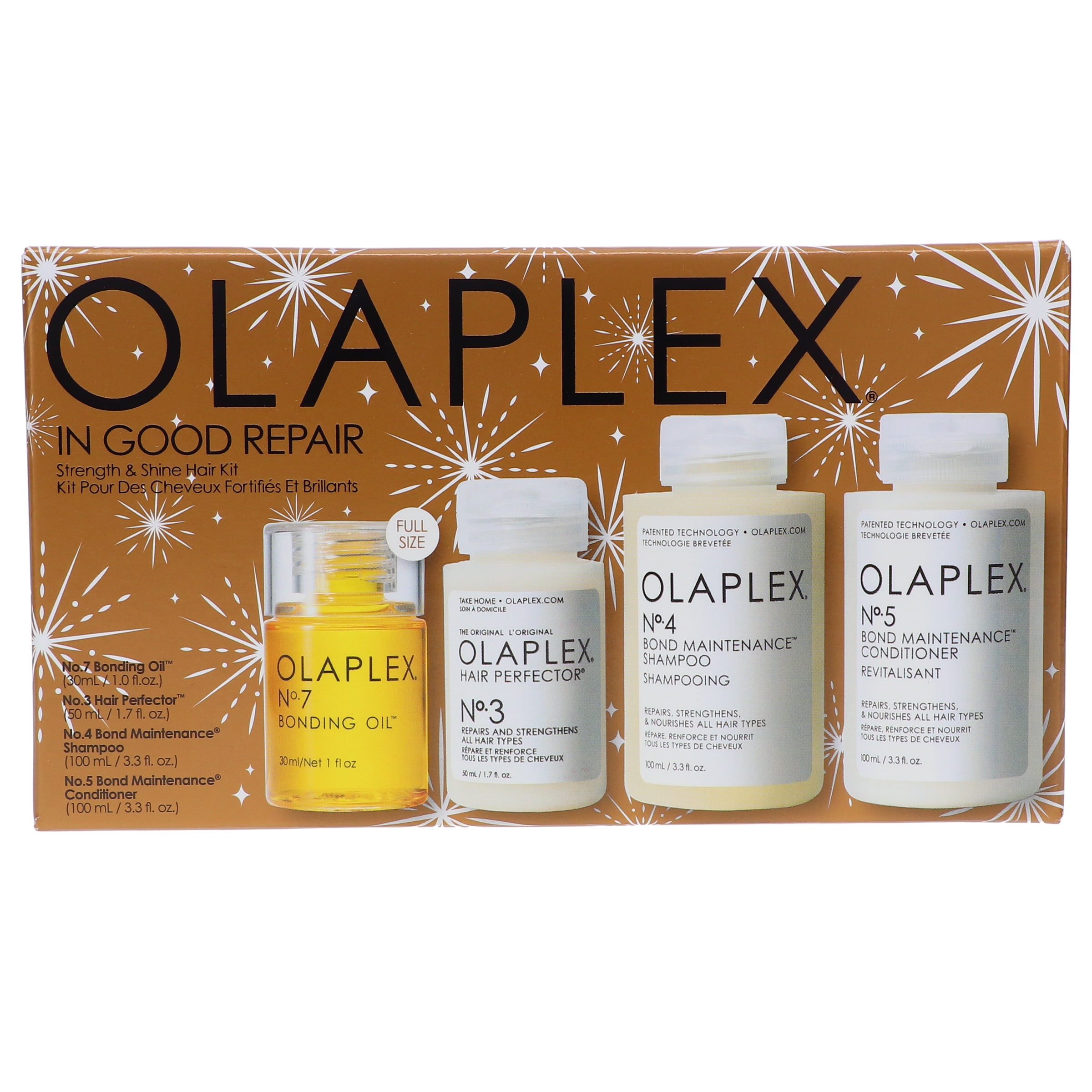 Olaplex 中古３点 4-IN-1 & No.6 & No.7 Olaplex No. 6, 7, 9 Styling Set ANTI-FRIZZ TRIO