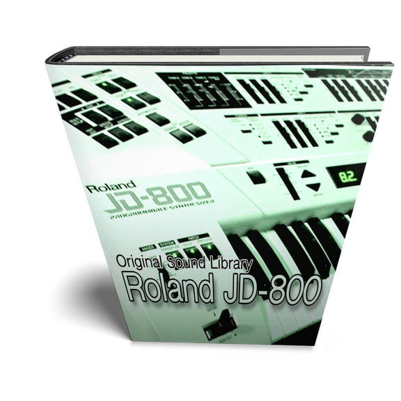 Roland JD-800 - Large original WAVE Samples/loops Studio Library. Download only!