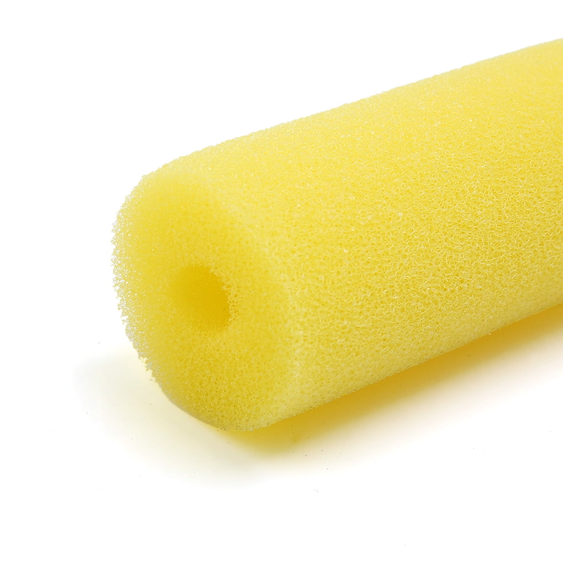 10pcs Yellow 2.6inch Dia Cylinder Aquarium Pre-Filter Sponge Filter Cartridges