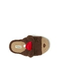 thumbnail image 3 of Dearfoams Cozy Comfort Unisex Critter Snowbear Scuff Slippers, 3 of 6