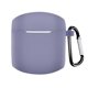 thumbnail image 1 of Soft Silicone Anti-scratch Bluetooth-compatible Earphone Protective Cover Case Protector For Edifier Lollipops JikaixPurple, 1 of 5