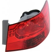 For Kia Forte Tail Light 2010 2011 2012 2013 Passenger Side | Bulbs Included | Sedan | DOT Certified | KI2805101 | 924021M010