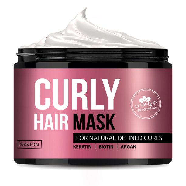 Curly Hair Mask by Savion for Women 1 Pc Mask