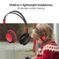 thumbnail image 4 of On Ear Kids Seguro Y Portátil Auriculares 30mm Unidad de Pronunciación con Limitador de Volumen Automático para Niños 4-12 Años Niños Niñas Smartphones avión Viaje avión ANGGREK Otros, 4 of 8
