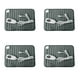 thumbnail image 5 of Cateissary Almohadilla de calefacción cálida ajustable Control inteligente manta eléctrica impermeable calentamiento rápido cómodo calentador accesorio Suministros térmicos gris oscuro 2 Cateissary HA073659-02, 5 of 6