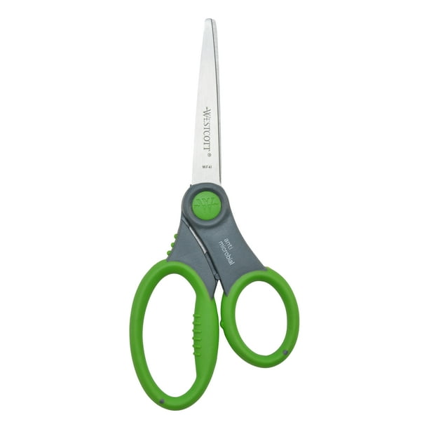 Westcott 6" Ultra Soft Handle Student Scissors with Antimicrobial