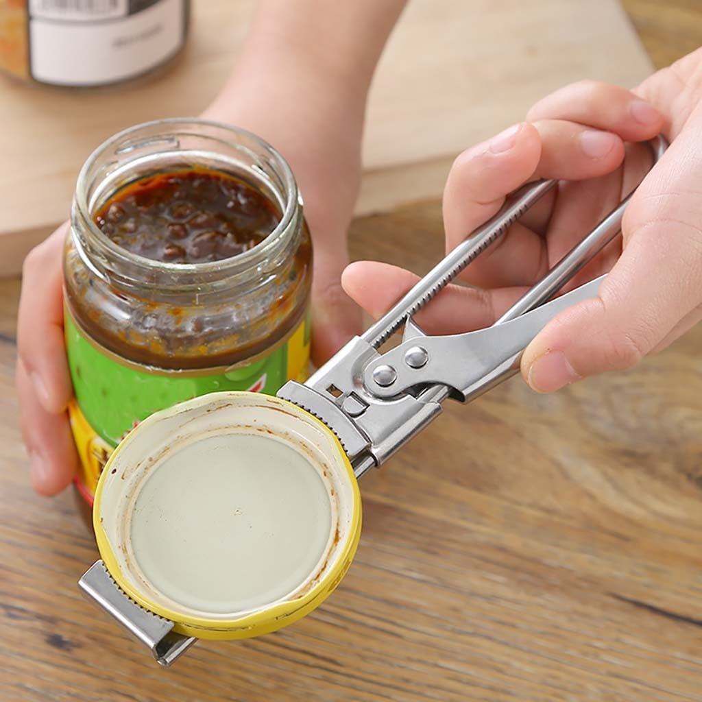 Multifunction Adjustable Stainless Steel Can Opener Manual Jar Bottle