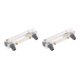 thumbnail image 4 of Scienceny LZM-15 Panel Mount Type Acrylic Flowmeter Meter Water 0.2-2GPM 2piezas, 4 of 4