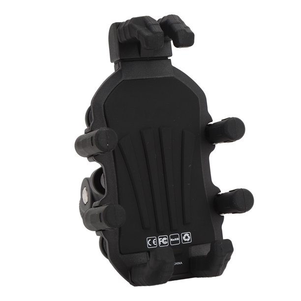 Montaje De Teléfono Con Vástago De Horquilla Ajustable, Soporte Para Teléfono De Motocicleta Con Amortiguador De Vibración, Agarre Seguro Para