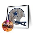 thumbnail image 2 of Pintura de diamante 5D DIY taladro redondo completo Dallas Cowboys Kit decoración del hogar FLhrweasw Nuevo, 2 of 9