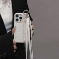 thumbnail image 3 of Leather Case for iPhone 15 Pro Max/15 Ultra with Wristband Stand, Luxury Shockproof Leather Case 15 Pro Max/15 Ultra with Crossbody, 3 of 5