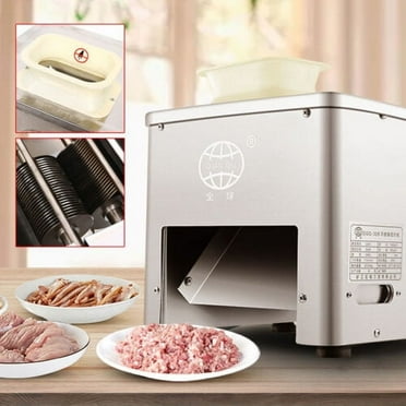 550W Meat Cutter Cutting Machine Stainless SteelSlicer Dicer For Commercial