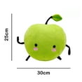 thumbnail image 2 of ERTTFT Soft Stardew Valley Green Apple Plush Adorable Decor  Play Buddy, 2 of 10