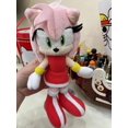 thumbnail image 3 of 2023 20CM Nuevo juguete de peluche japonés rosa Amy rose Black Shadow Yellow Double Tails Linda muñeca de dibujos animados para niñas Regalos de cumpleaños y Navidad, 3 of 5