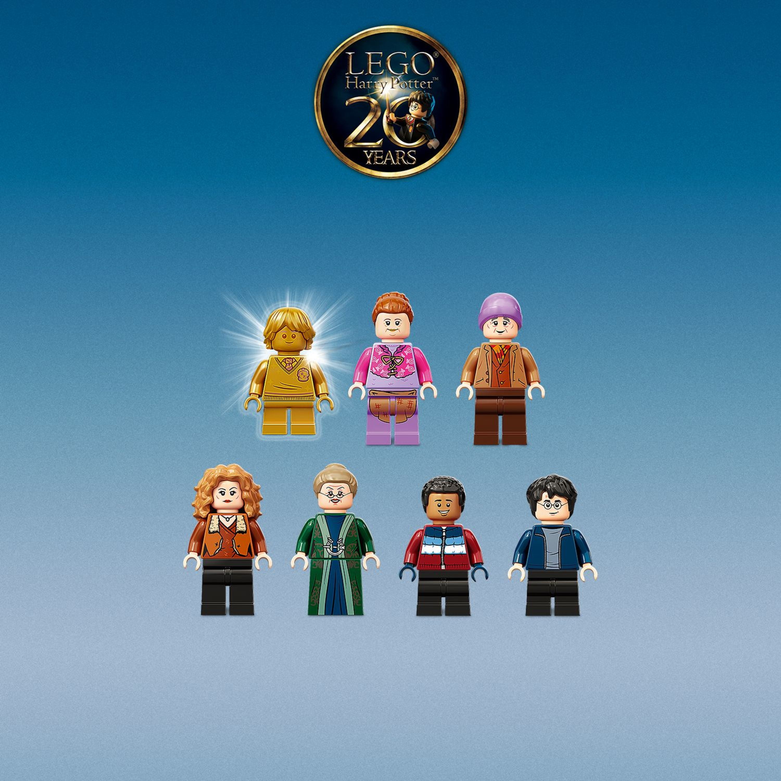 Giant LEGO Hogwarts & Hogsmeade Village with 300 Minifigures! Custom Harry  Potter 