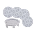 thumbnail image 2 of LQXZWJY Epoxy Résine Diy Nid d'Abeille sous-Verre Rond! Colle Goutte Diy Résine Nid Boîte de Rangement Ronde Colle Goutte Boîte de Rangement, 2 of 4