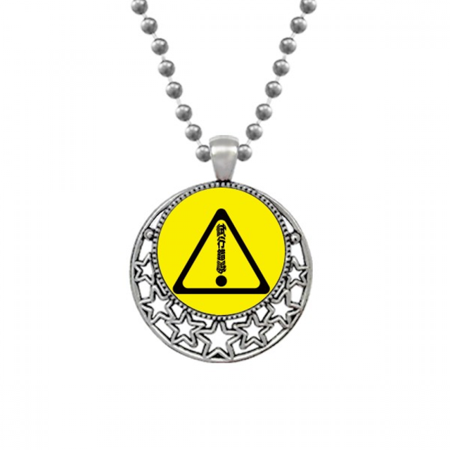 Signo de exclamación. Collares Colgante Retro Moon Stars Jewelry Unbranded M