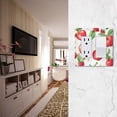 thumbnail image 5 of Yayeee Rocker Switch Wall Plate 1-Gang 4.6"x2.9" Home Decorative Outlet Cover, White Apple Pattern, 5 of 6