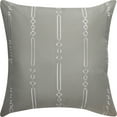 thumbnail image 5 of Nanshing Shay 7 Piece Geometric Embroidery Comforter Set, Grey/White, Queen, 5 of 6