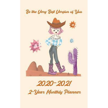 2020-2021 2-Year Monthly Planner Be the Very Best Version of You 5x8 : Purse / Wallet Size 24 Months Planner and Calendar, Monthly Calendar Planner, Agenda Planner and Schedule Organizer, Journal Planner with Us (Best Calendar System For Small Business)