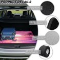 thumbnail image 6 of KUIFORTI Pink Coconut Tree Trunk Liners for Cars 29" x 39" Polyester Anti-Scratch Cargo Mat Rear Trunk Line Durable Easy to Clean Interior Accessories for Daily Travel, 6 of 7