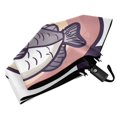 thumbnail image 6 of FORMRS Travel Umbrella Folding Auto Open Close Windproof Rain UV Protection, White Cute Cat, 6 of 8