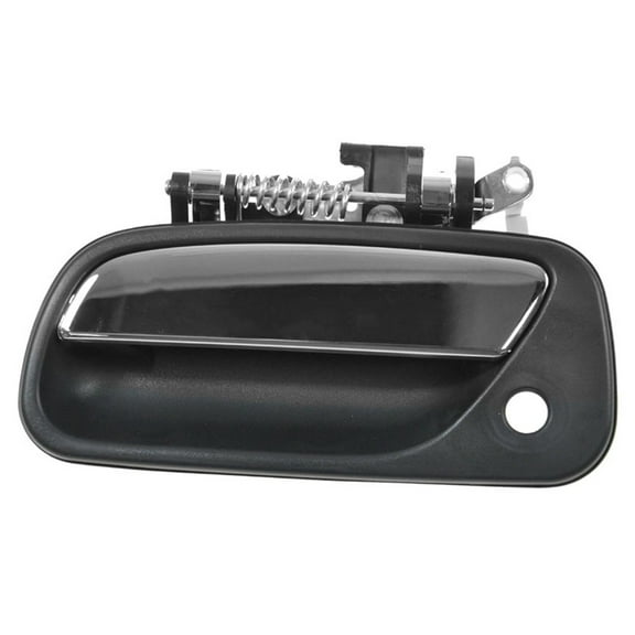 TRQ Front Exterior Outside Door Handle LH Chrome for 93-98 T100 Pickup Truck DHA48678 Fits select: 1993-1998 TOYOTA T100